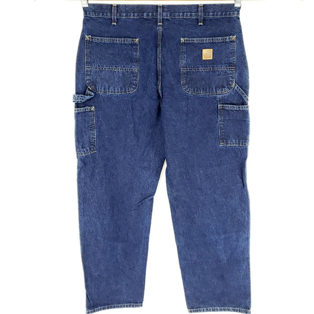 CARHARTT 38x32 Carpenter Dungarees Painters Loose